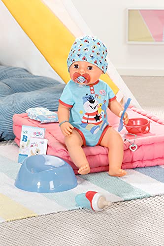 BABY born 43cm Magic Boy - Light Blue Outfit