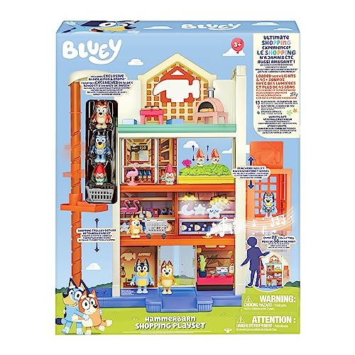 Bluey Hammerbarn Shopping Centre Playset