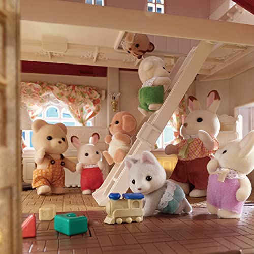 Sylvanian Families Red Roof Country Home Gift Set-Secret Attic Playroom