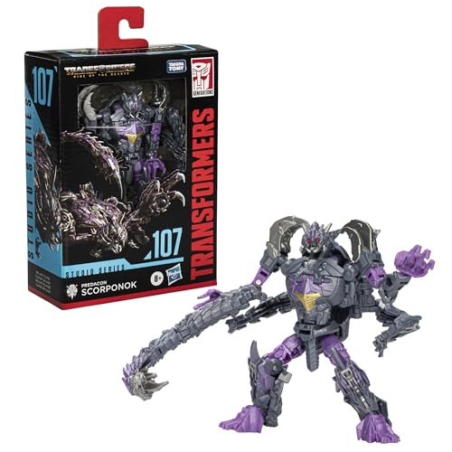 Transformers Studio Series Rise of the Beasts 107 Predacon Scorponok Figure