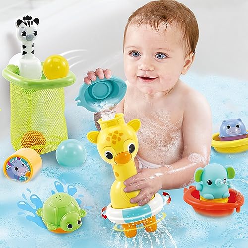 VTech 6-in-1 Bathtime Animal Buddies Bath Toys