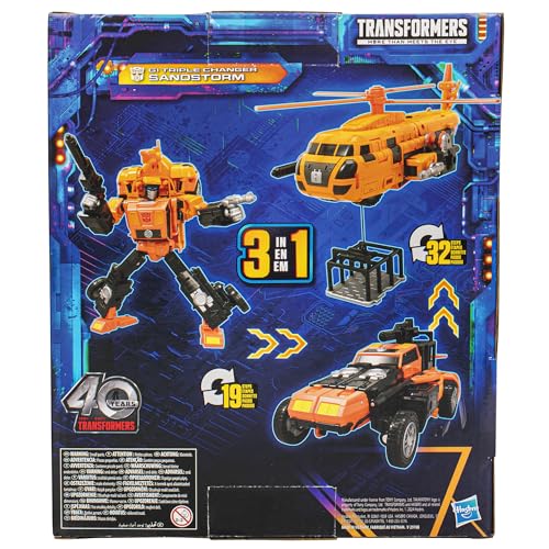 Transformers Legacy United G1 Triple Changer Sandstorm Action Figure