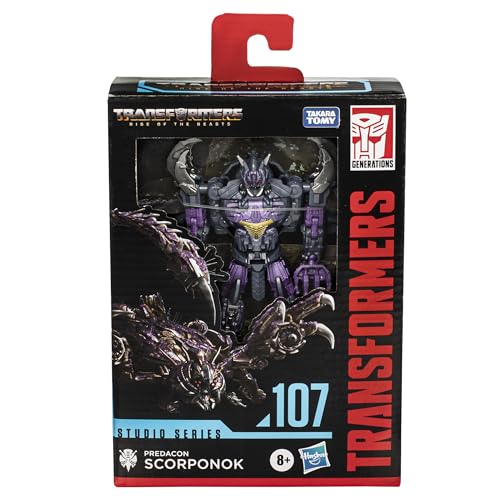 Transformers Studio Series Rise of the Beasts 107 Predacon Scorponok Figure