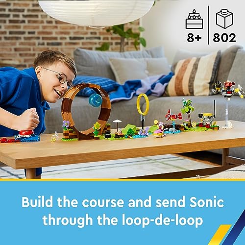 LEGO Sonic the Hedgehog 76994 Sonic’s Green Hill Zone Loop Challenge Set