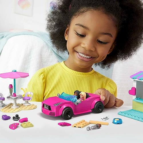 Mega Barbie Convertible & Ice Cream Stand Building Set