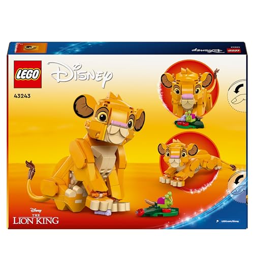 LEGO Disney 43243 The Lion King Simba Cub Building Toy