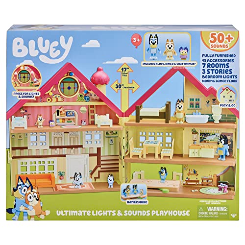 Bluey Ultimate Lights & Sounds Playhouse