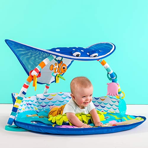 Bright Starts Disney Baby Finding Nemo Mr. Ray Ocean Lights Baby Gym