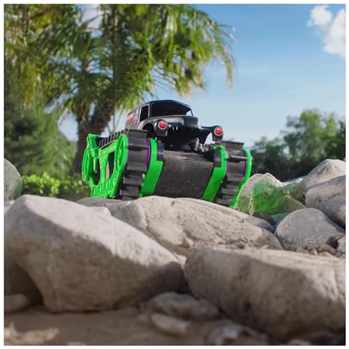 Monster Jam Grave Digger Trax Remote Control Vehicle