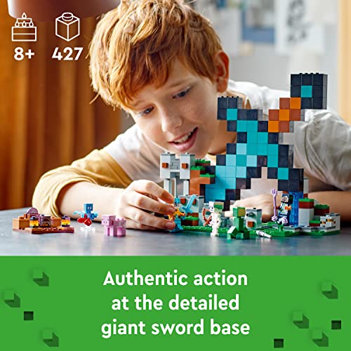 LEGO Minecraft 21244 The Sword Outpost Set