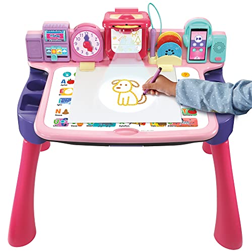 VTech Draw and Learn Activity Desk Pink