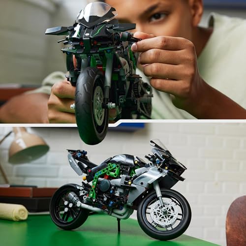 LEGO Technic 42170 Kawasaki Ninja H2R Motorcycle Toy