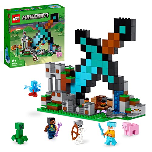 LEGO Minecraft 21244 The Sword Outpost Set