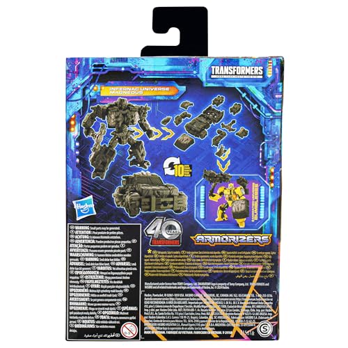 Transformers Legacy United Deluxe Class Infernac Universe Magneous Action Figure