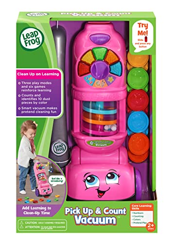 LeapFrog Pick Up & Count Vacuum Pink