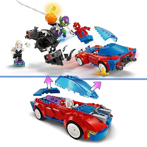 LEGO Marvel 76279 Spider-Man Race Car & Venom Green Goblin Set