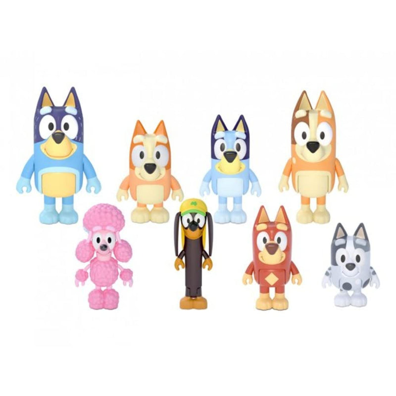 Bluey Family & Friends 8 Figure Pack