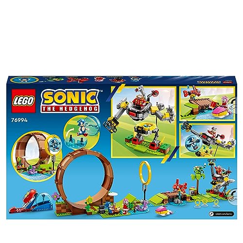 LEGO Sonic the Hedgehog 76994 Sonic’s Green Hill Zone Loop Challenge Set