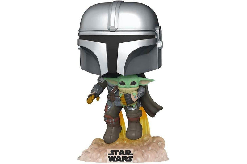 POP! Vinyl 402: Star Wars: The Mandalorian - Mando Flying with Jet Pack