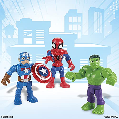 Playskool Heroes Marvel Super Hero Adventures 12.5cm Action Figure 6 Pack