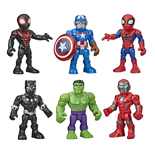 Playskool Heroes Marvel Super Hero Adventures 12.5cm Action Figure 6 Pack