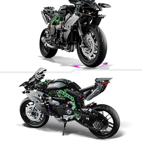 LEGO Technic 42170 Kawasaki Ninja H2R Motorcycle Toy