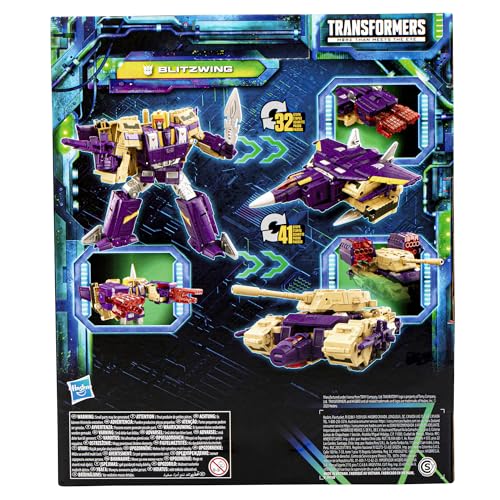 Transformers Legacy Evolution Blitzwing Action Figure