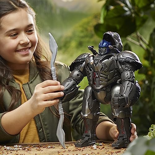 Transformers: Rise of the Beasts Command & Convert Animatronic Optimus Primal