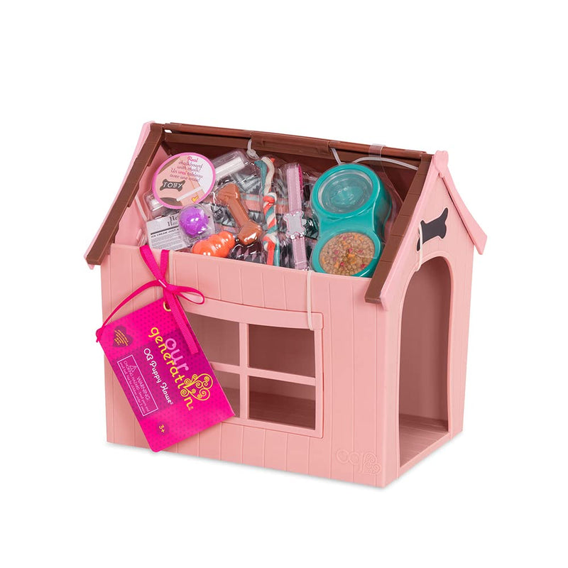 Our Generation Dog House Set