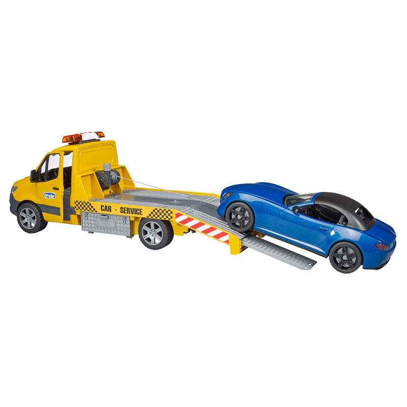 Bruder Mercedes-Benz Sprinter Car Transporter with Roadster Vehicle