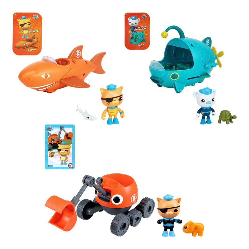 Octonauts Above & Beyond Terra Gup 3 and Kwazii