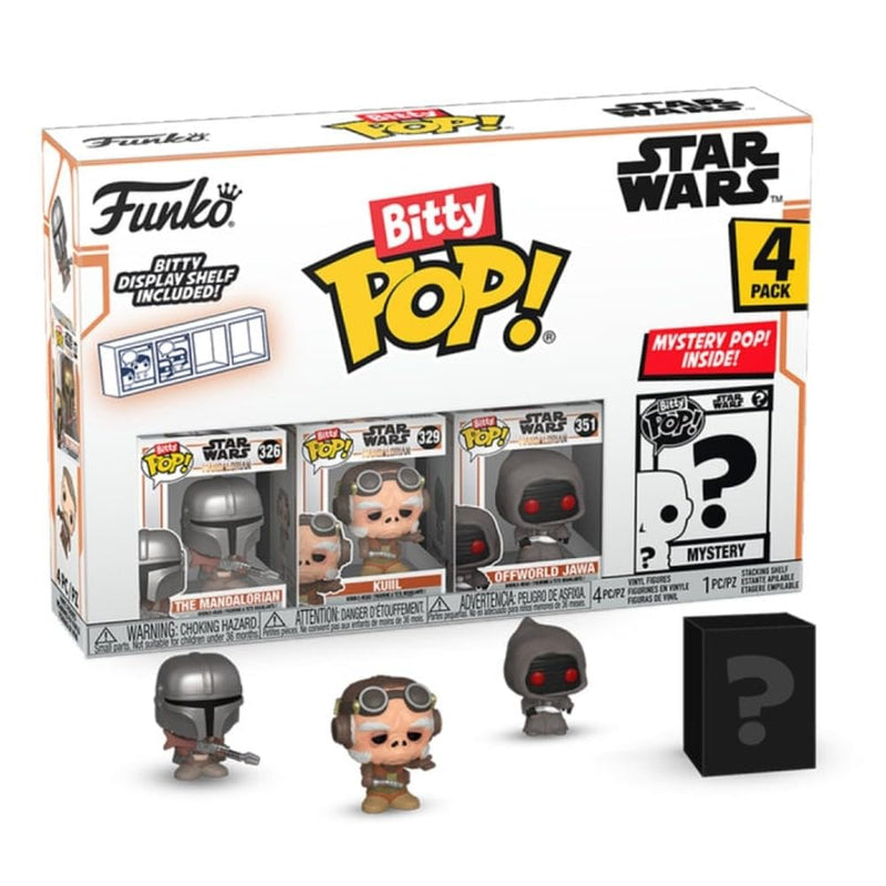 POP! Vinyl: Bitty POP Star Wars Mandalorian 4 Pack