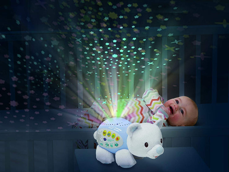 VTech Starlight Sounds Polar Bear Night Light Projector