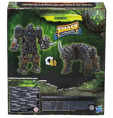 Transformers: Rise of the Beasts Smash Changer 23cm Rhinox Action Figure