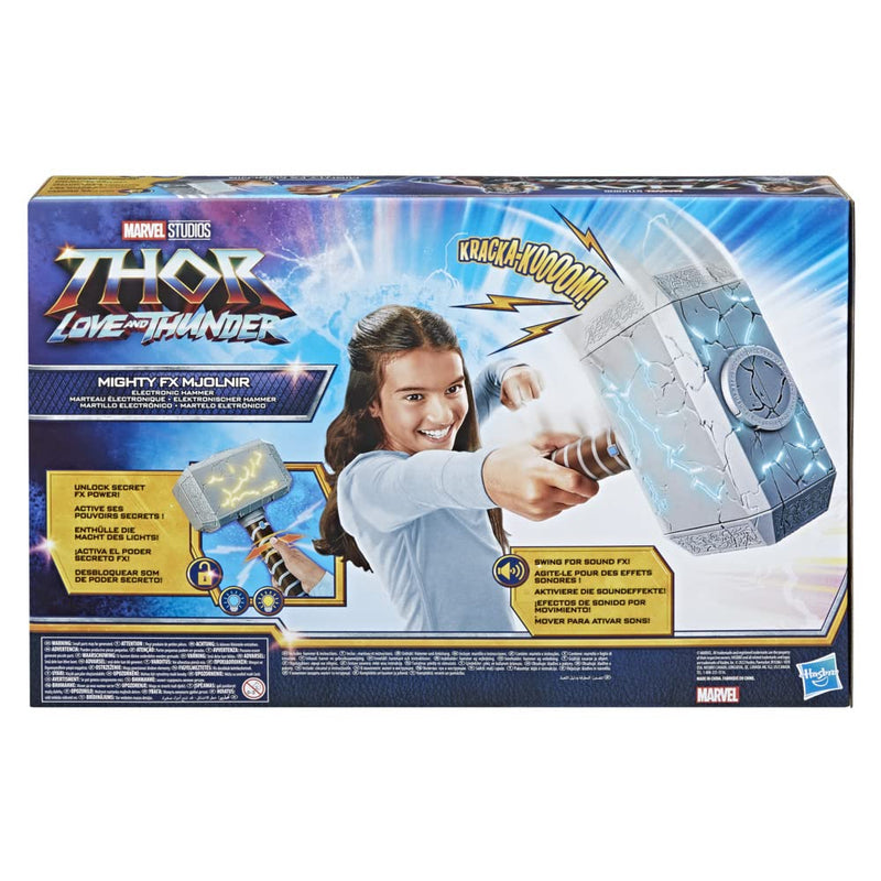 Marvel - Thor: Love and Thunder Mighty FX Mjolnir Electronic Hammer