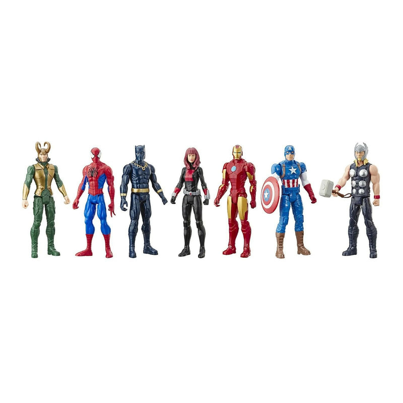 Marvel Avengers Titan Hero Series Action Figure 7 Figure Multipack