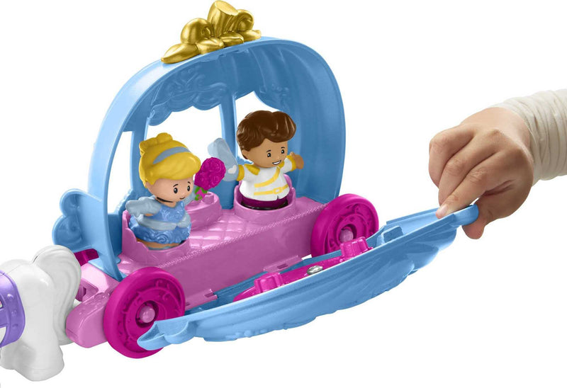 Fisher-Price Little People Disney Princess Cinderella's Dancing Carriage Set