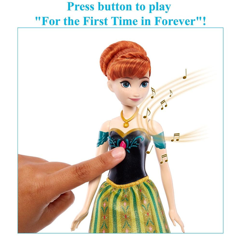 Disney Frozen Singing Anna Fashion Doll