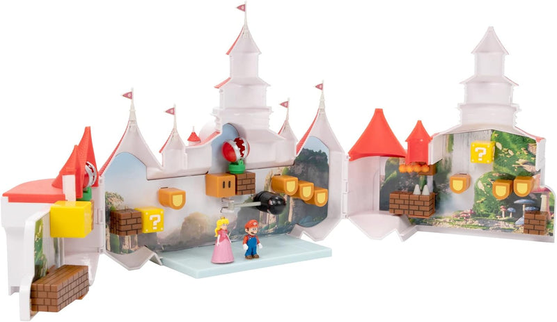 Nintendo Super Mario Movie Mushroom Kingdom Castle Playset