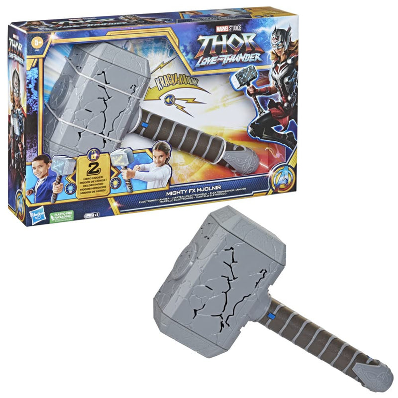 Marvel - Thor: Love and Thunder Mighty FX Mjolnir Electronic Hammer