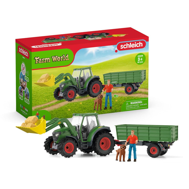 Schleich Farm World 42608 Tractor with Trailer