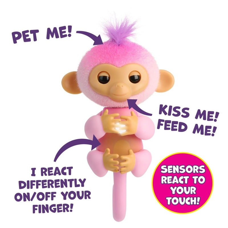 Fingerlings Monkey Pink Harmony