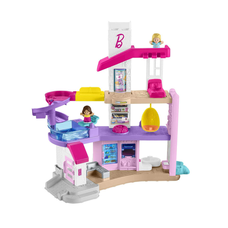 Fisher-Price Little People Barbie Little DreamHouse Playset, Figures and Accessories