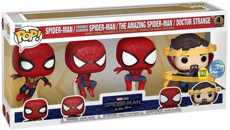 POP! Vinyl Marvel: Spider-Man and Doctor Strange 4 Pack