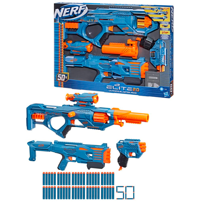 NERF Elite 2.0 Ultimate Blaster 3 Pack