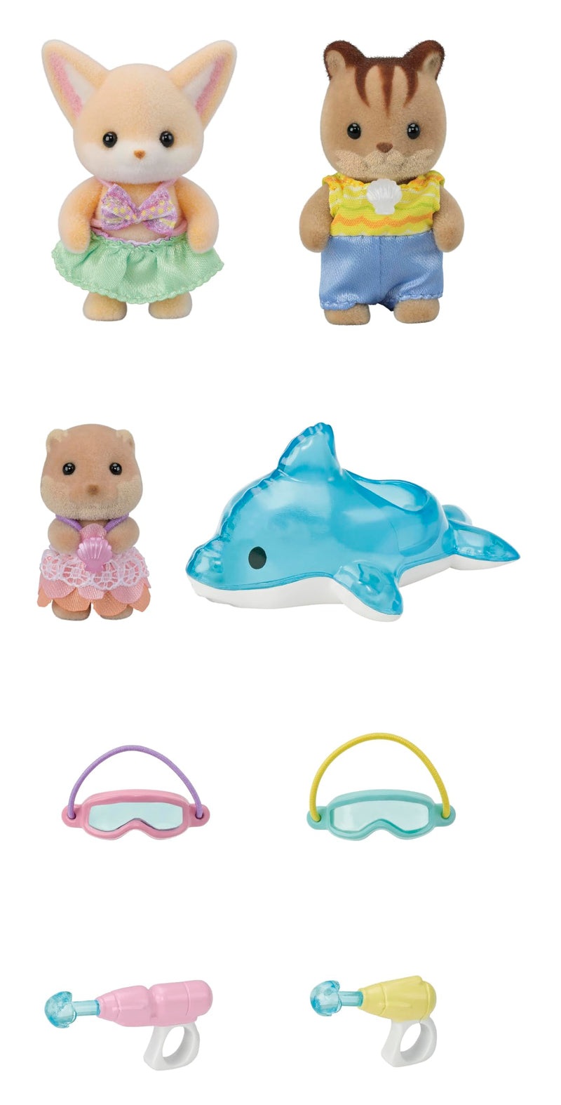 Sylvanian Families Nursery Friends Pool Fun Trio Pack