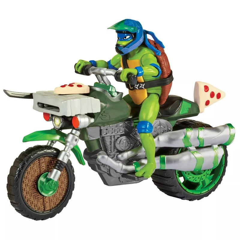 Teenage Mutant Ninja Turtles Mutant Mayhem - Ninja Kick Cycle with Leonardo