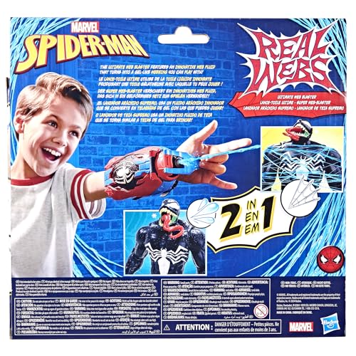 Marvel Spider-Man Real Webs 2-in-1 Ultimate Web Blaster