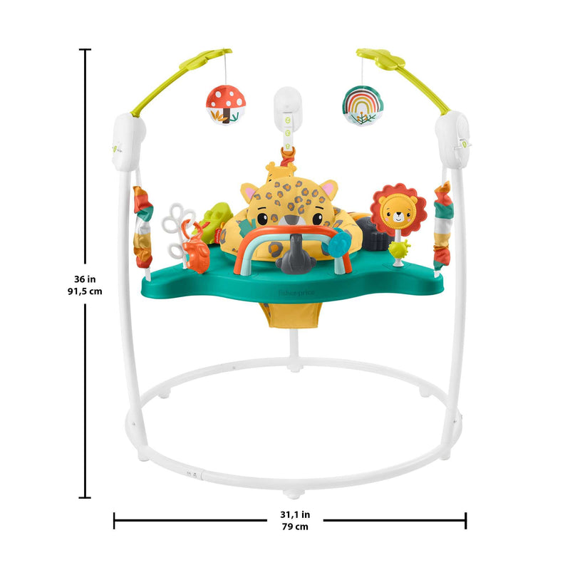 Fisher-Price Leaping Leopard Jumperoo Activity Baby Jumper