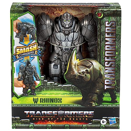 Transformers: Rise of the Beasts Smash Changer 23cm Rhinox Action Figure